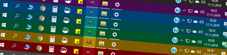 Windows 10 Taskleistenfarbe ändern